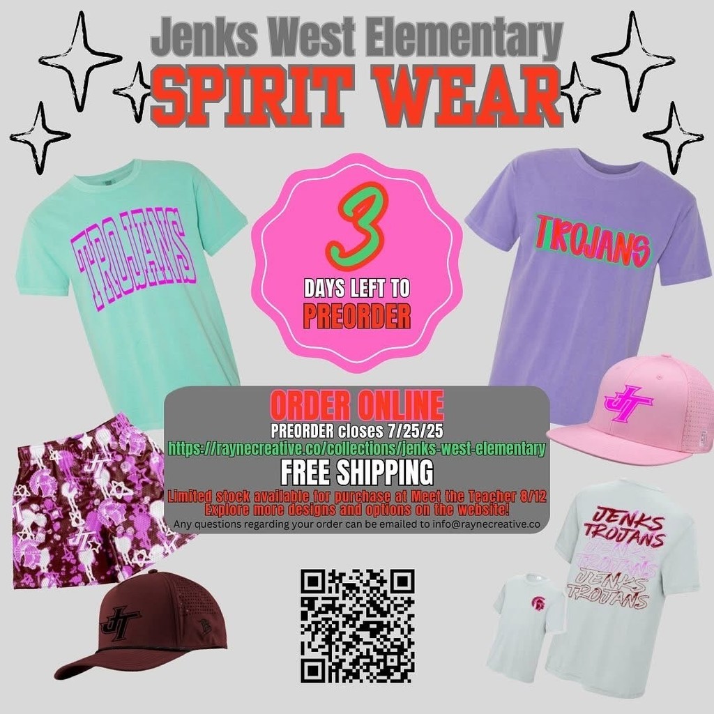 2025 JWE Spirit Wear