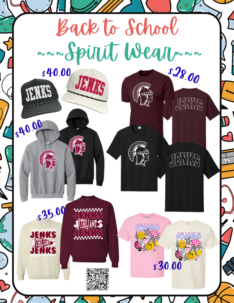spirit wear flyer