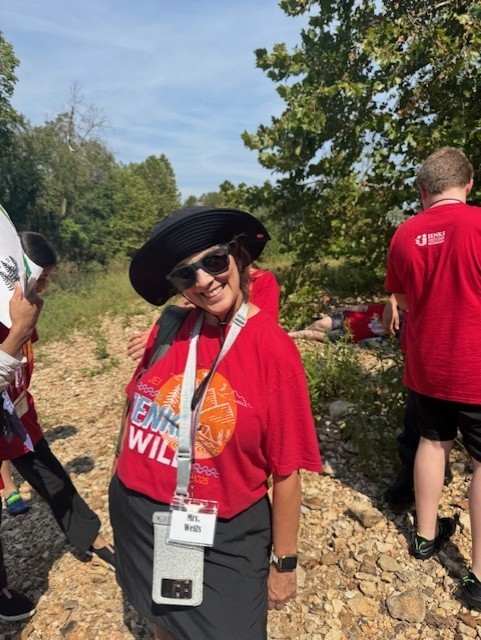 our counselor, Mrs. Wells at Jenks Wild