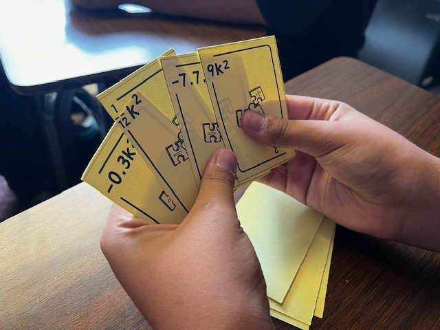 math cards