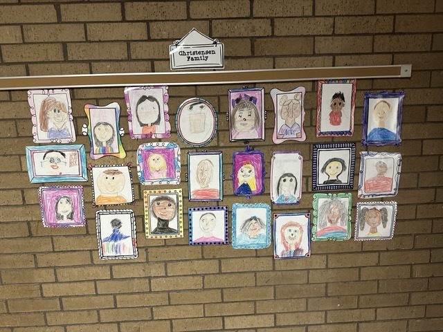 "family portrait" of a 2nd grade class