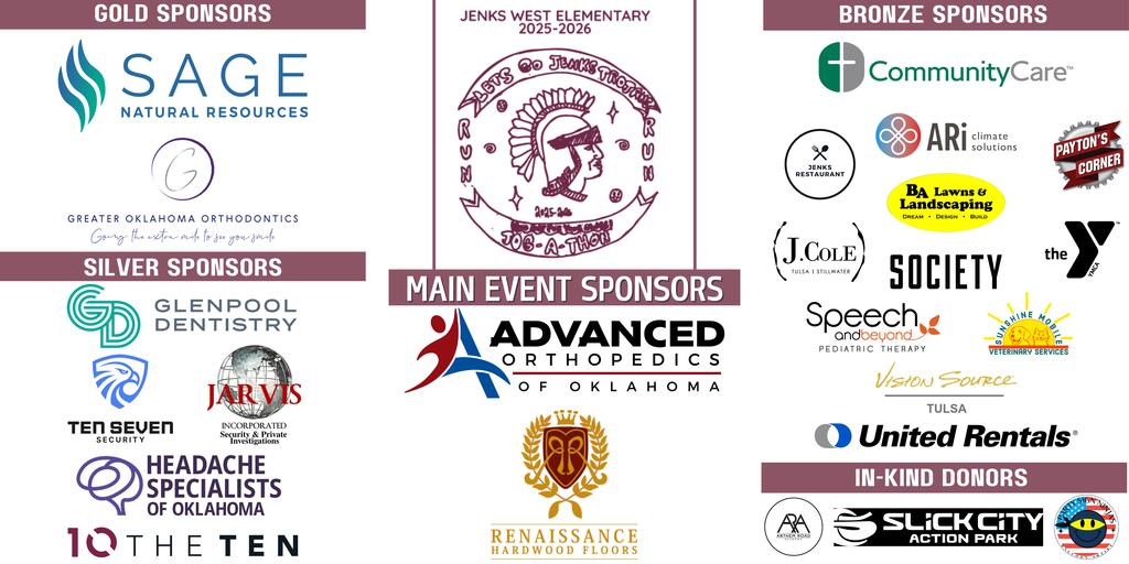 2025 Jog-A-Thon Sponsors
