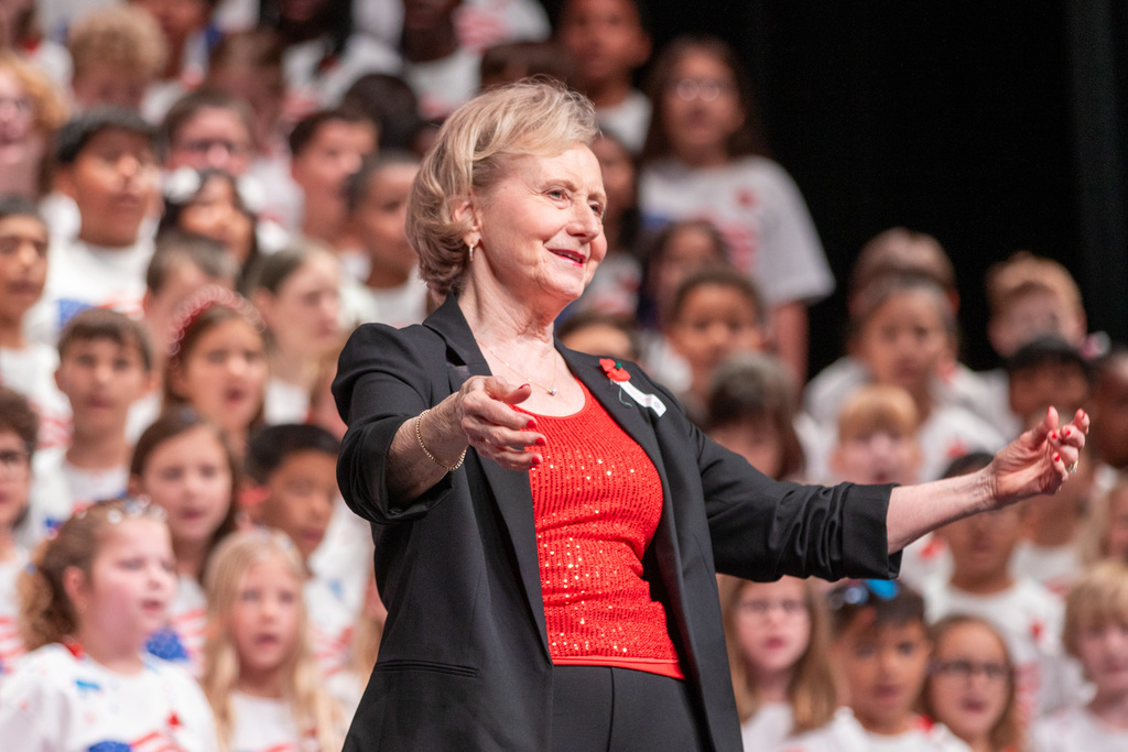 music teacher american felty directing the crown