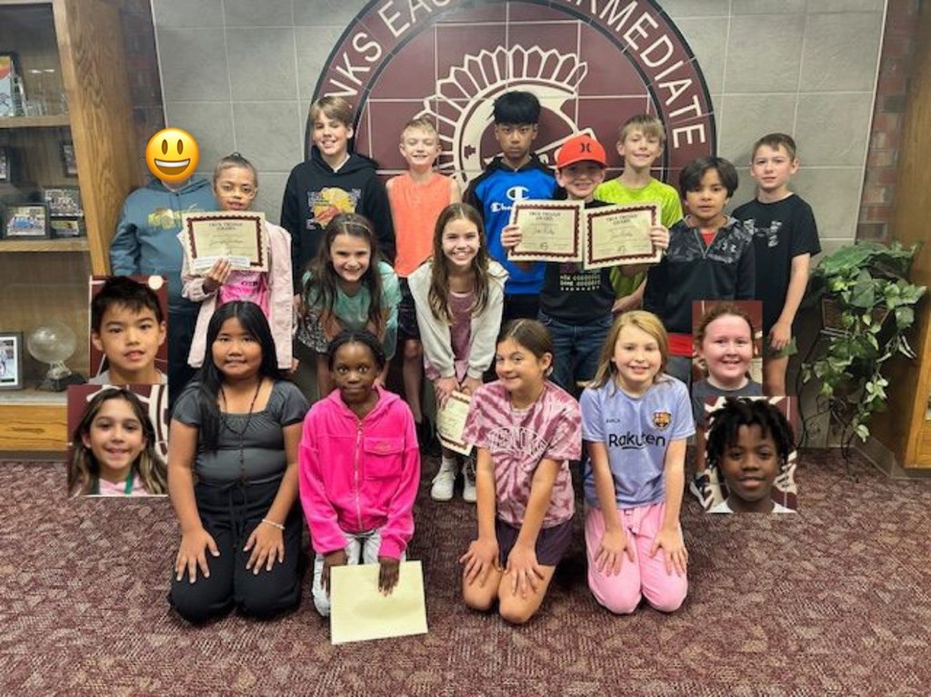 5th Grade True Trojan nominated students
