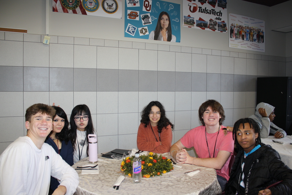 students waiting to eat