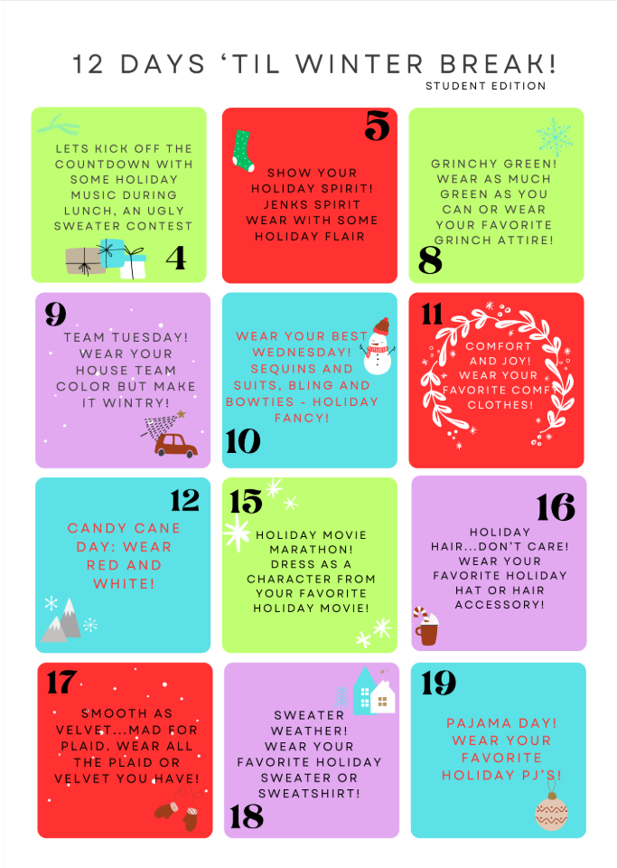 Countdown to Winter Break