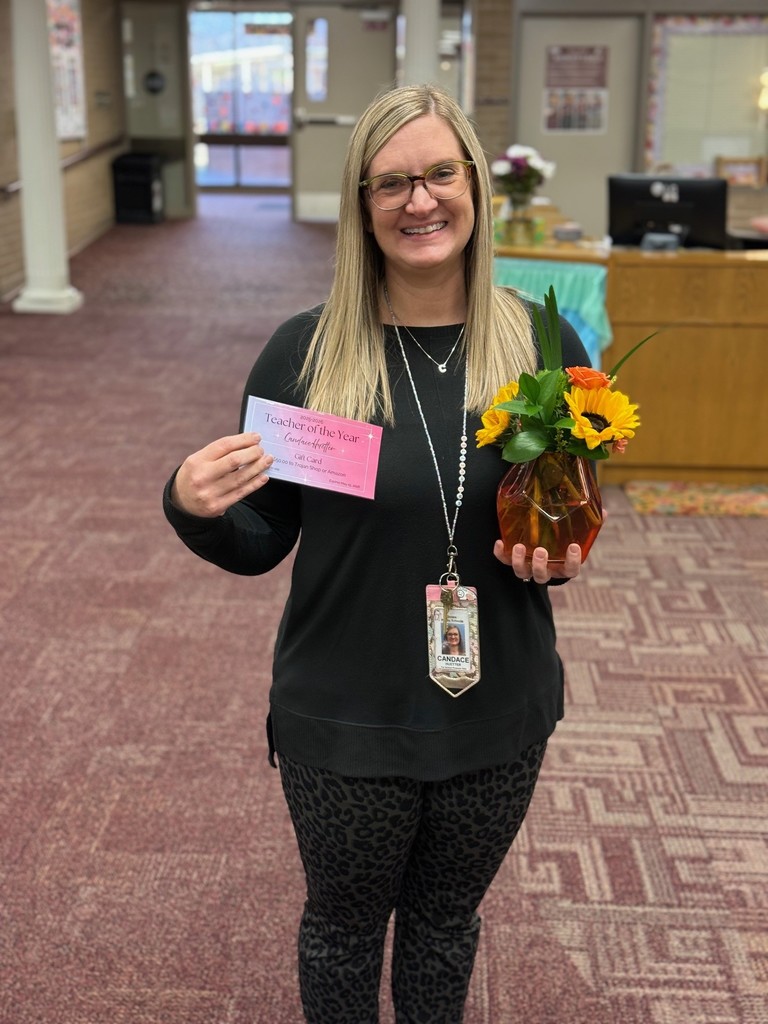 Teacher of the Year Candace Huetter