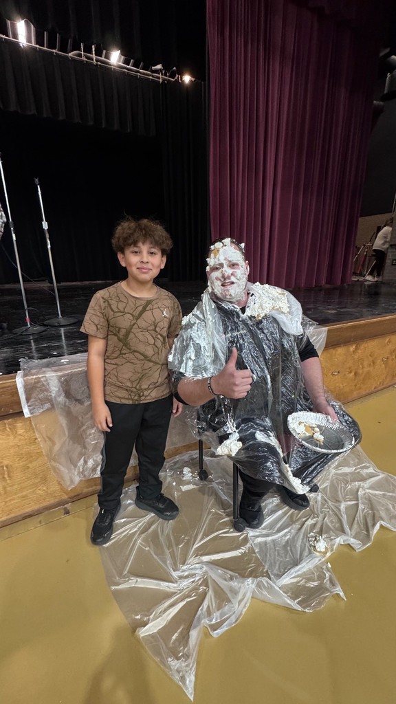 5th grader and Officer Bonner