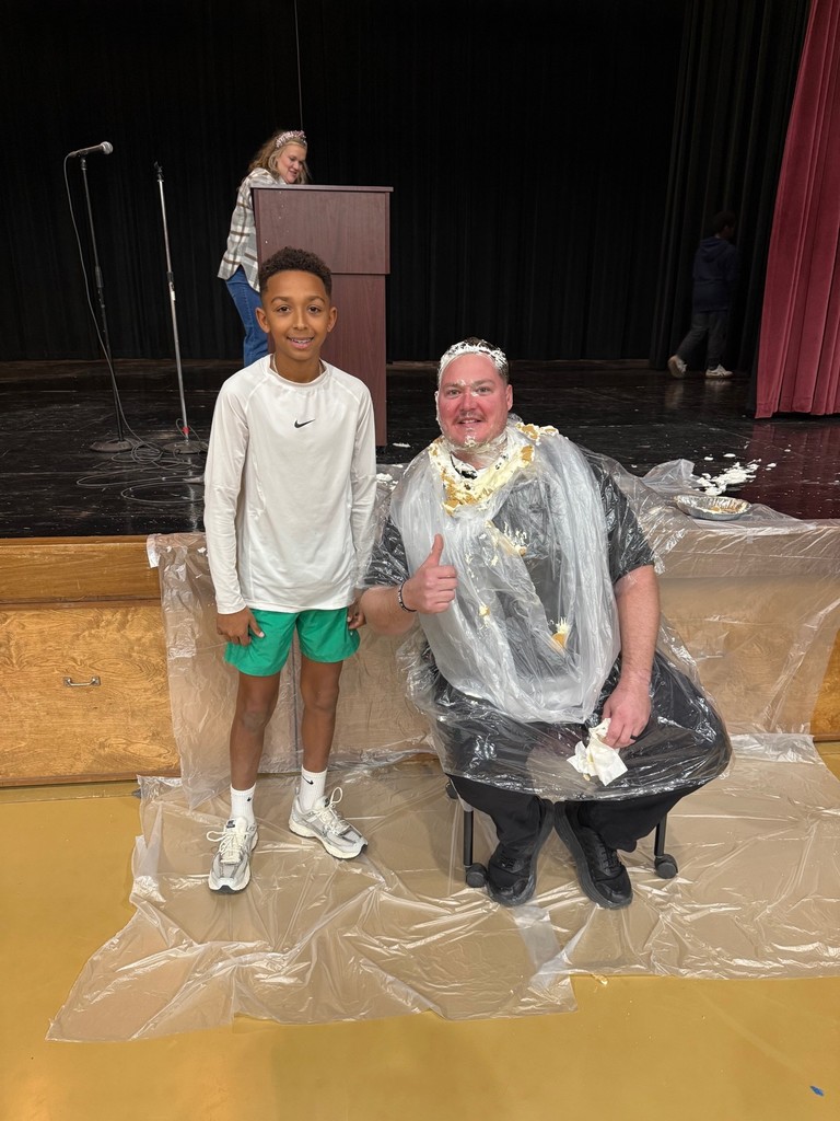 6th grader and Officer Bonner