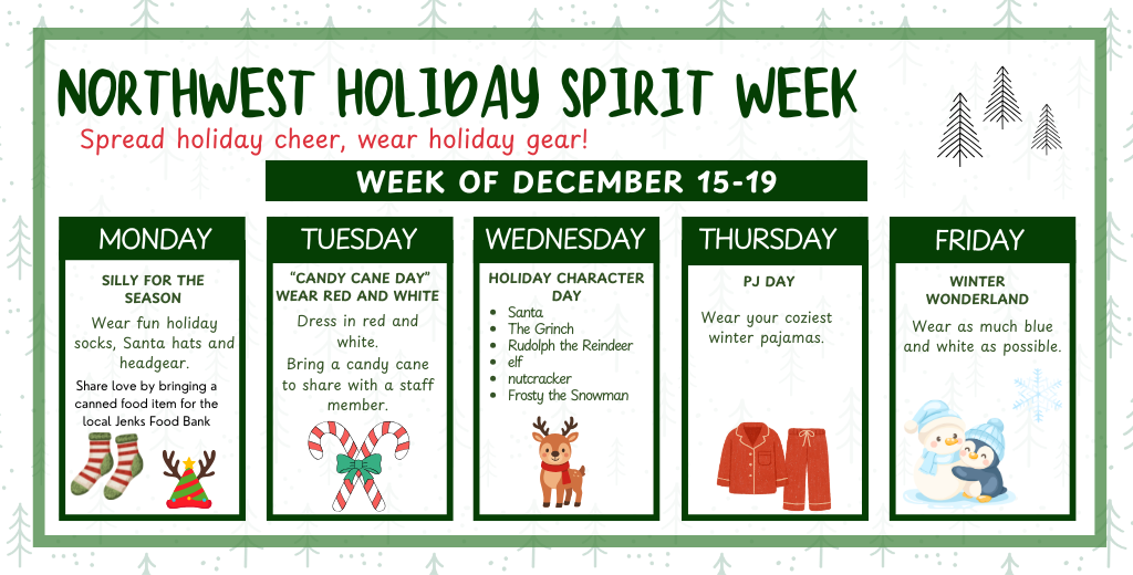 Holiday Spirit Week