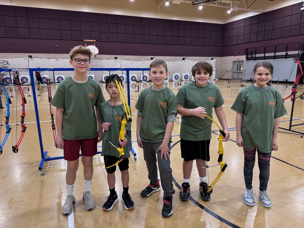 Jenks 5th grade archery students