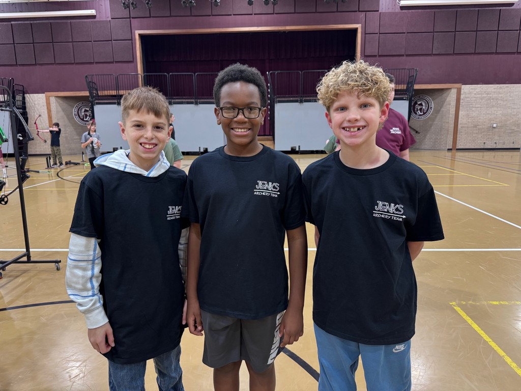Jenks 6th grade archery students
