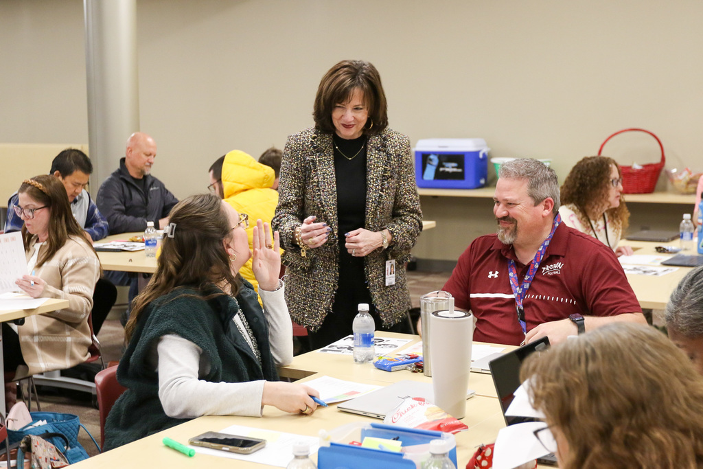 dr. butterfield talking two math teachers
