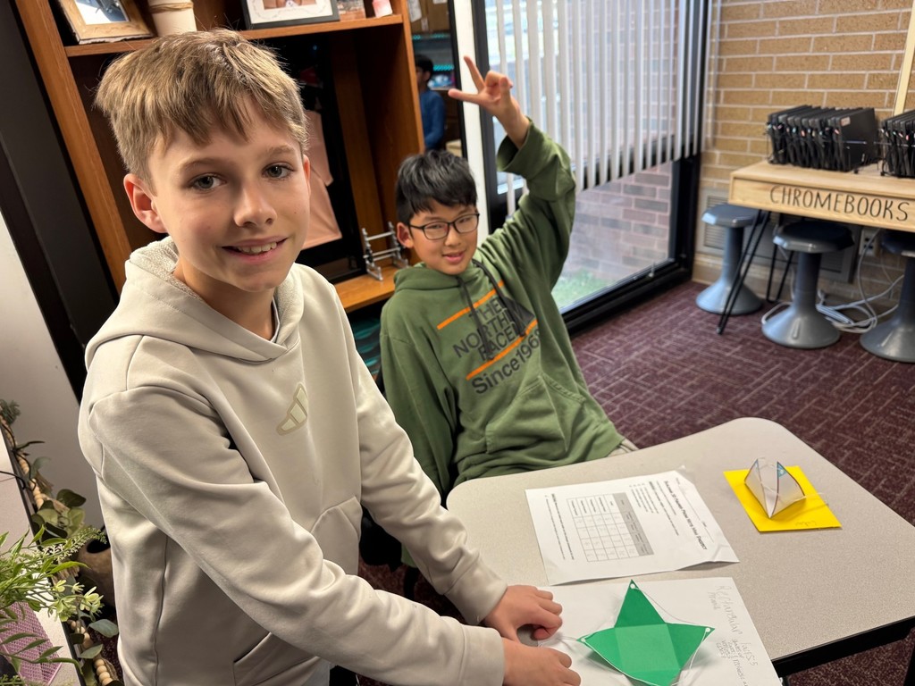 students from Kelley and Rickleman math classes collaborated on an assignment