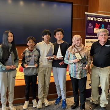 Mathcounts students 