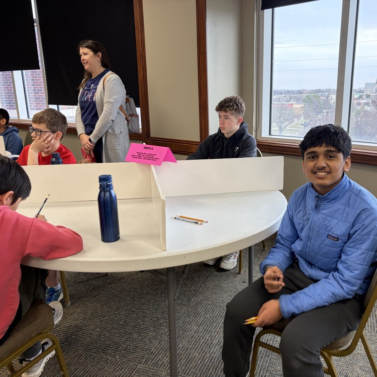 Mathcounts students 