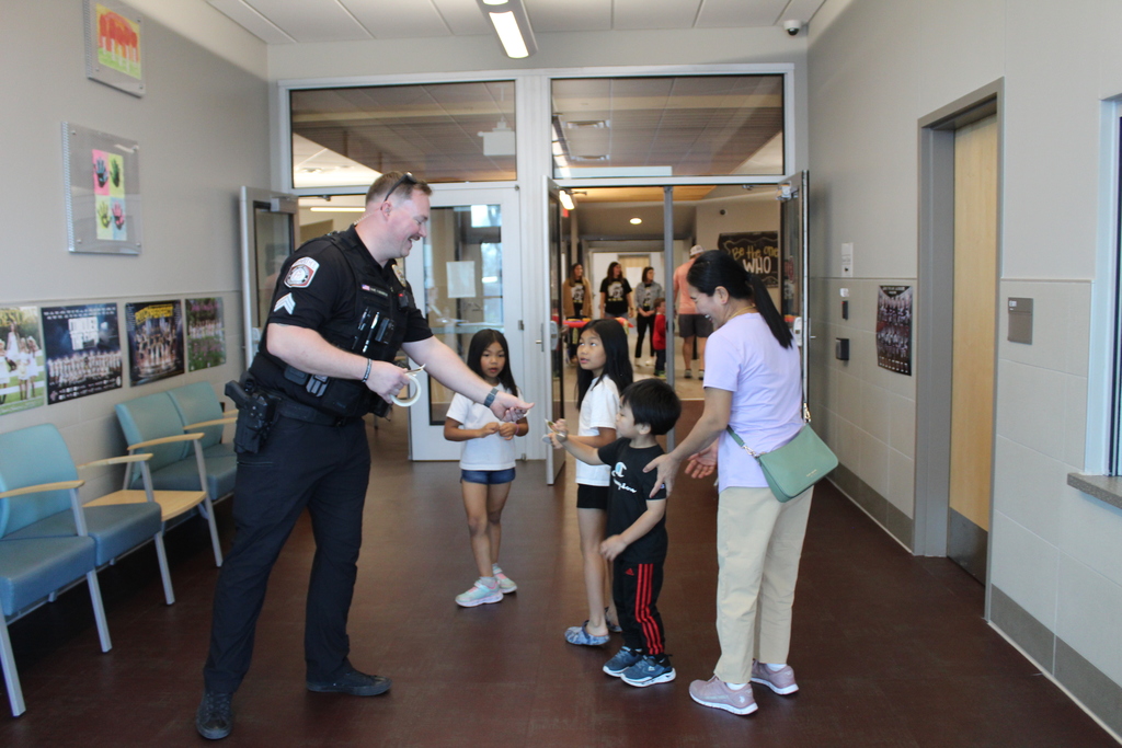 Family Night Campus Police Visit