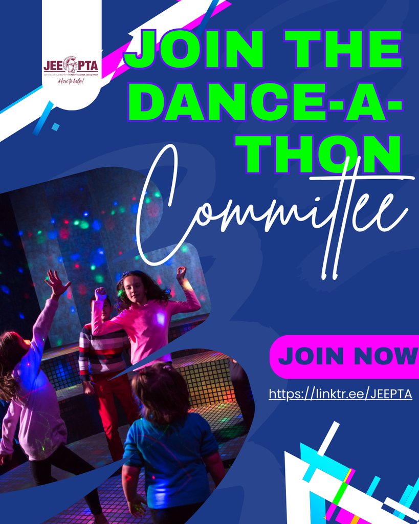 pta needs help with dance-a-thon committee flyer