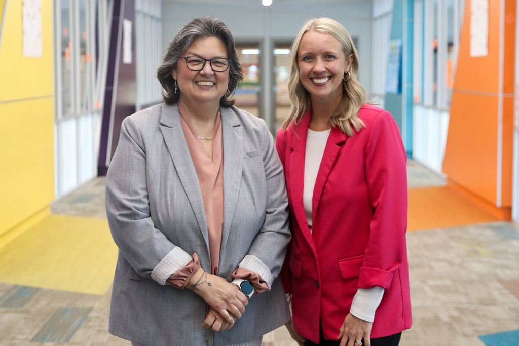 Northwest Elementary Assistant Principals: Angie Salamat and Tara Hairrell.