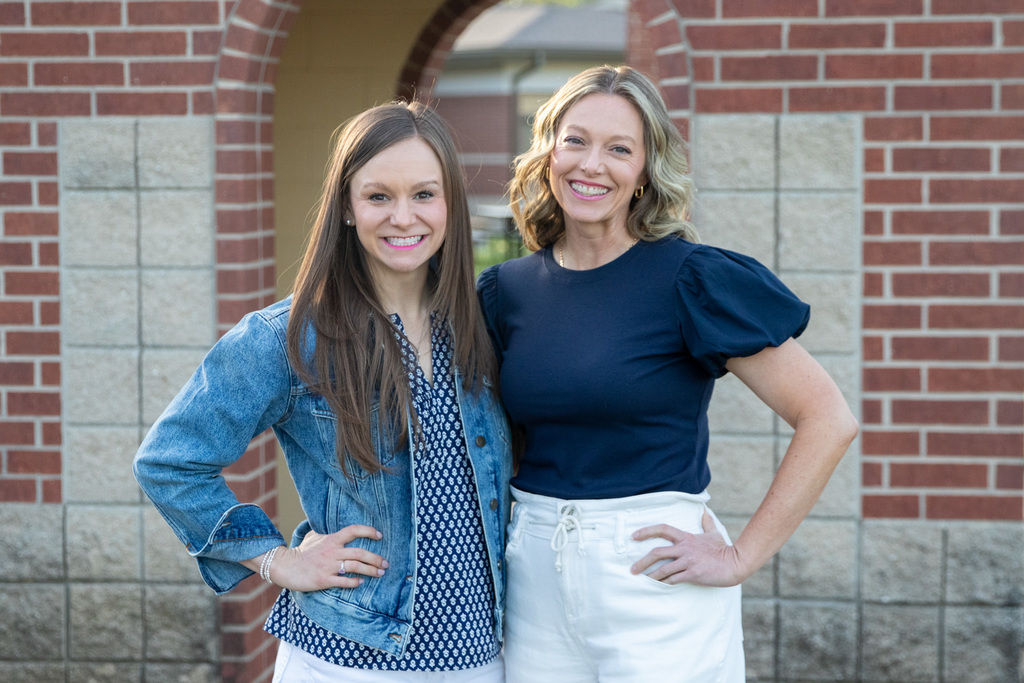 West Intermediate Assistant Principals: Allison Wood and Stephanie Brown.