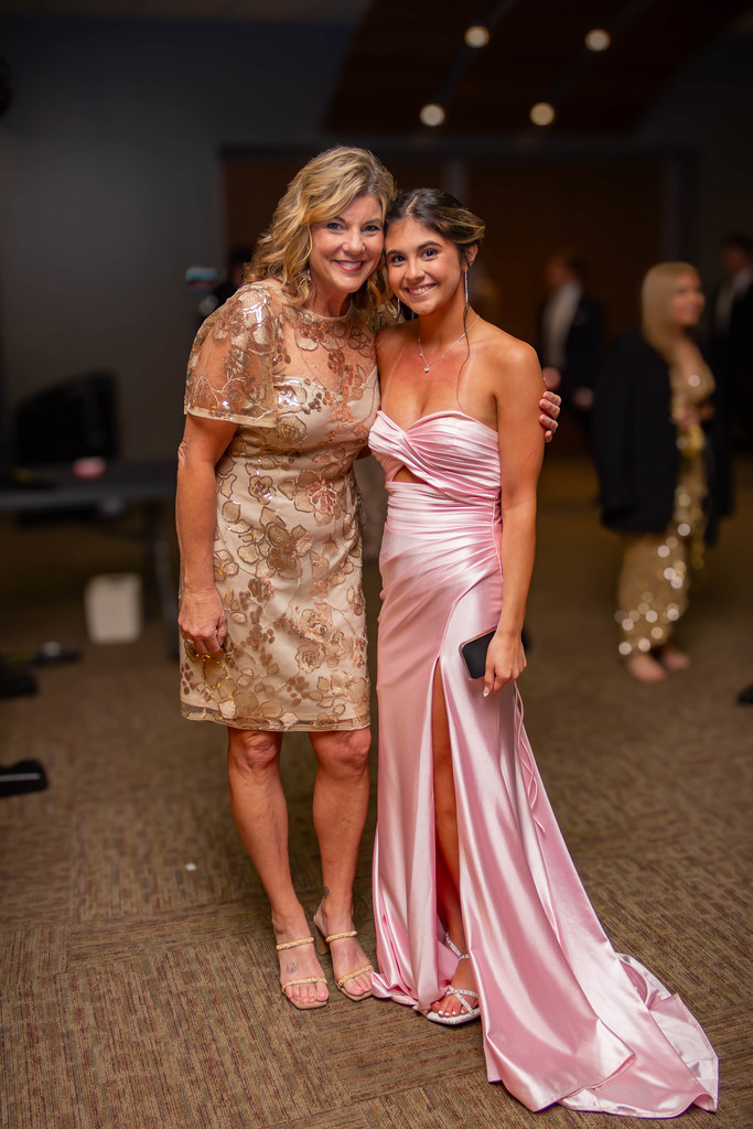 JAC principal Amie Hardy with a student
