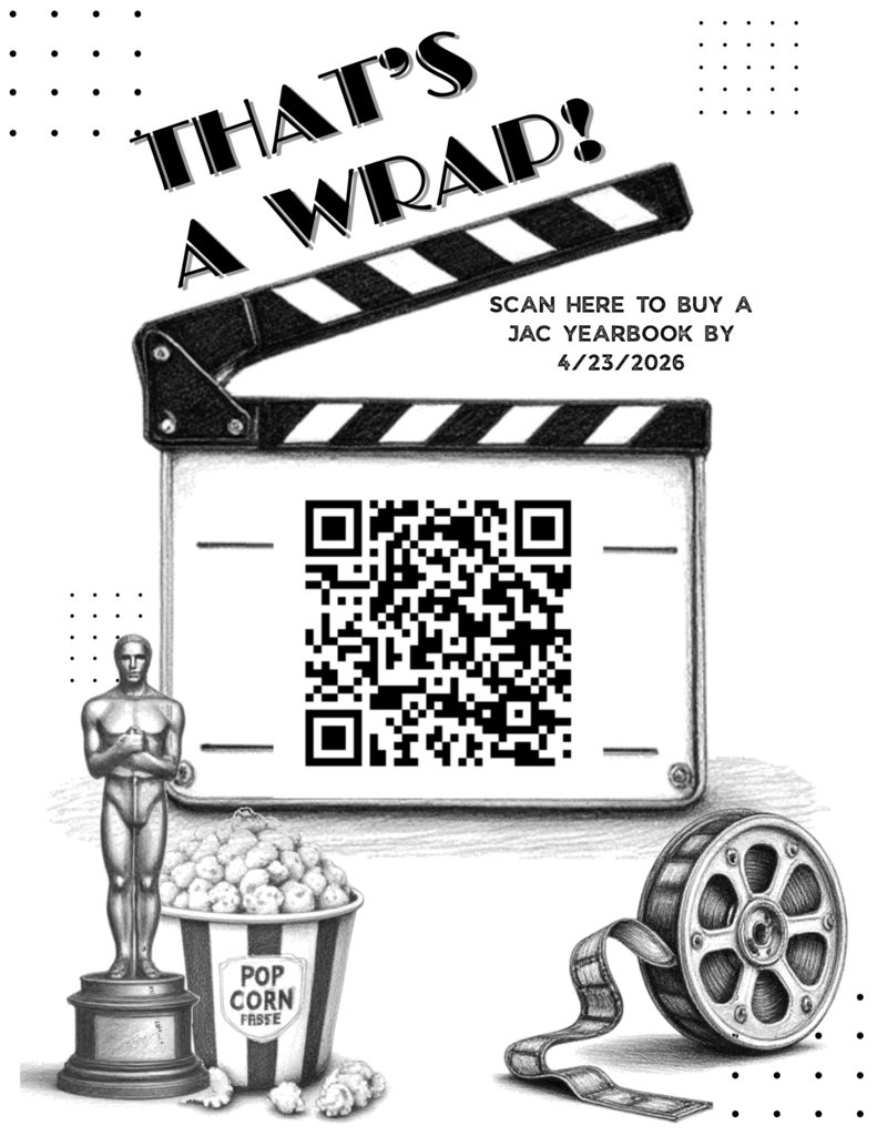 A QR code to scan  in order to purchase yearbook