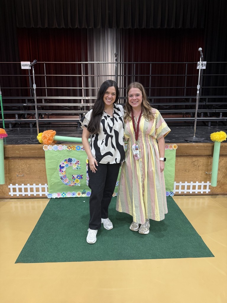 Music teachers, Lauren Garcia and Nicole Mackey
