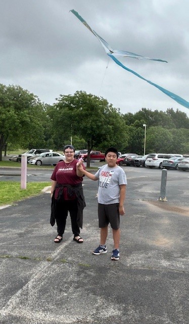 flying kites
