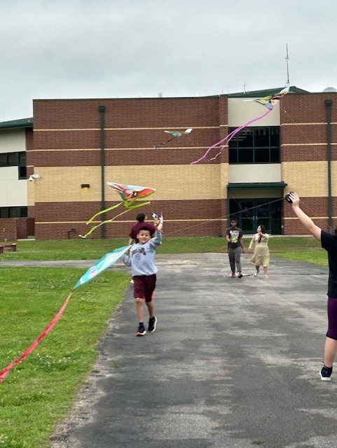 flying kites