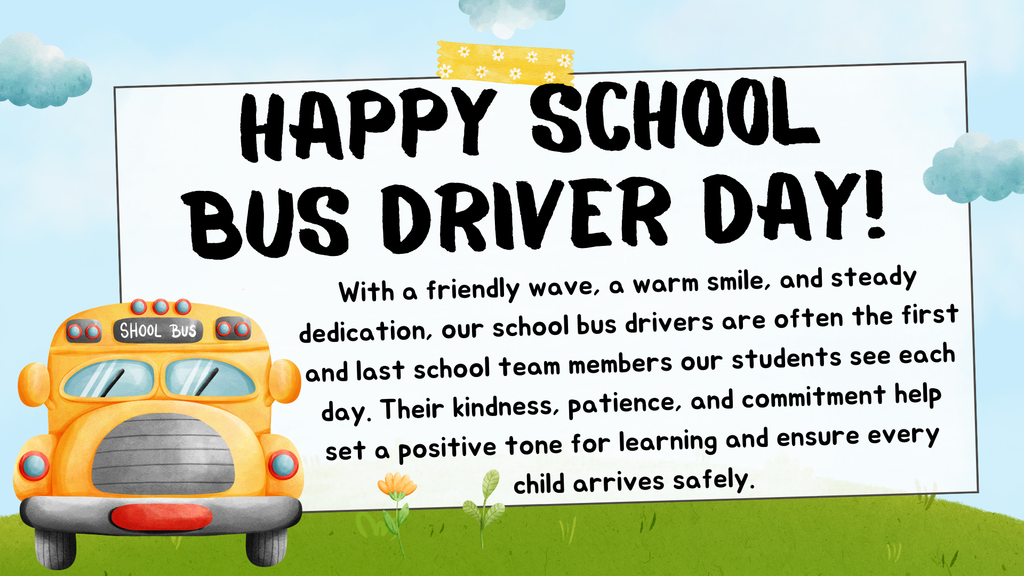 Happy School Bus Driver Day!