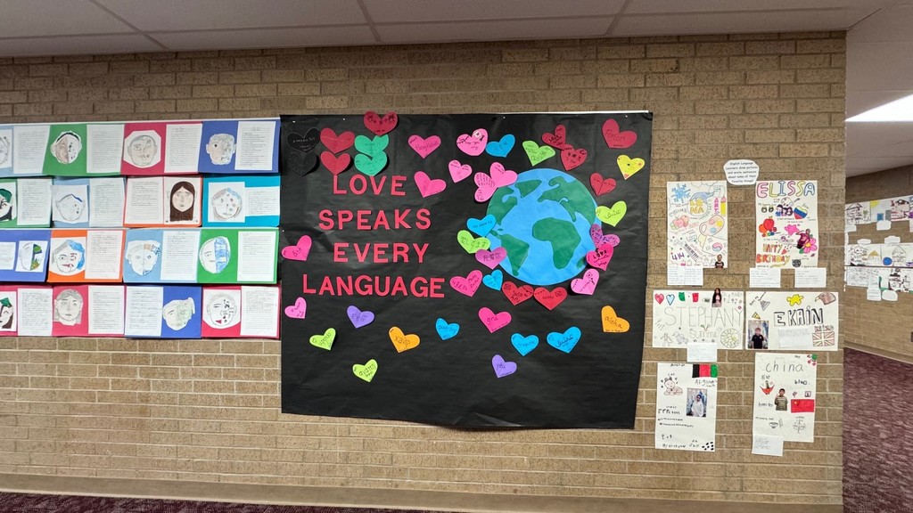 Love Speaks every language sign with student examples