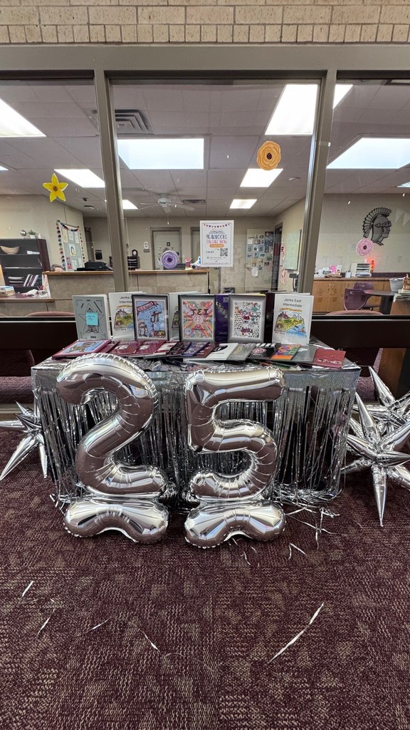 JEI turned 25 - celebratory balloons