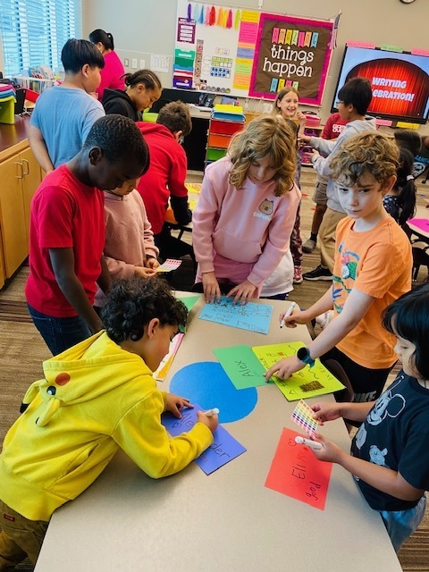 Ms. Auld and Ms. Fulkerson's class sharing their writing!