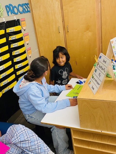 Ms. Auld and Ms. Fulkerson's class sharing their writing!