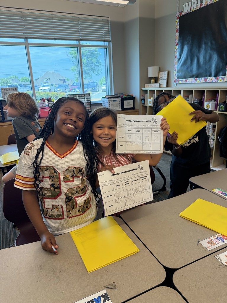 3rd Grade Popsicle Day