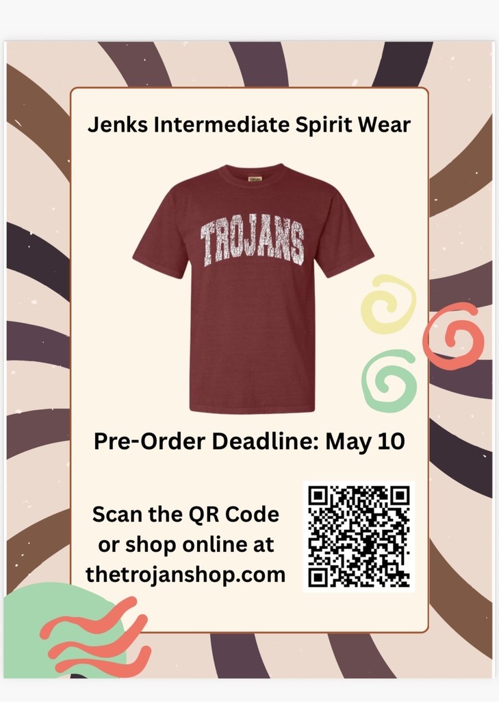 spirit wear flyer to order shirts