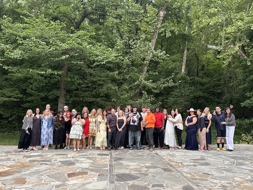 a group pic of students and staff