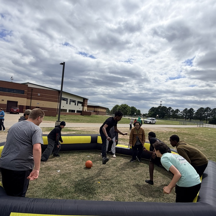 students playing GAGA ball 
