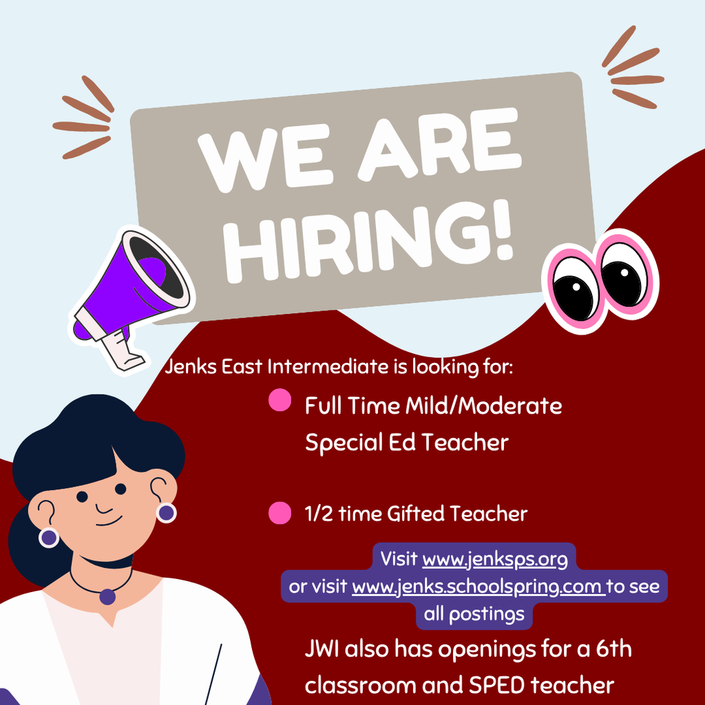Job posting for JEI and JWI flyer