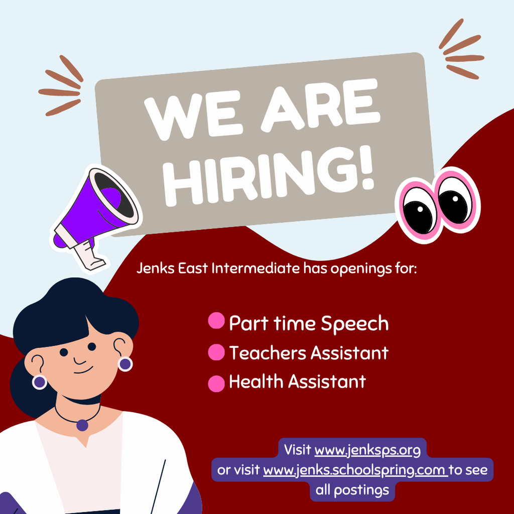 updated job posting flyer for JEI