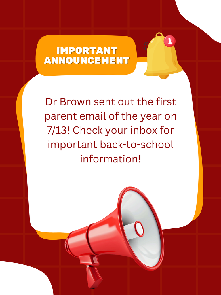 email notification announcement