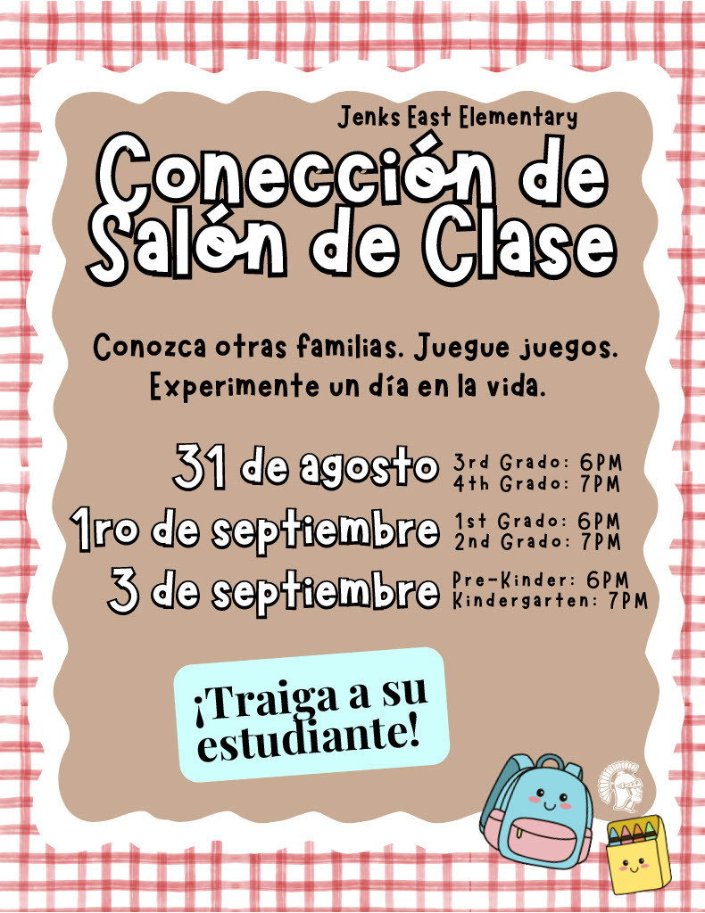 Classroom Connections flyer in Spanish