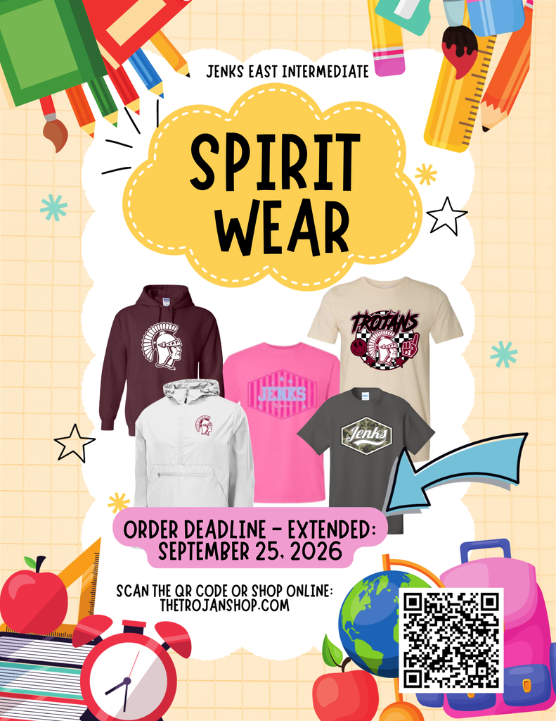 spirit wear flyer