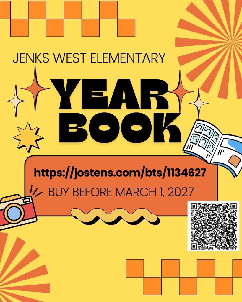 Jenks West Elementary Year Book