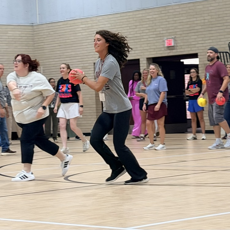 teachers throwing dodgeballs