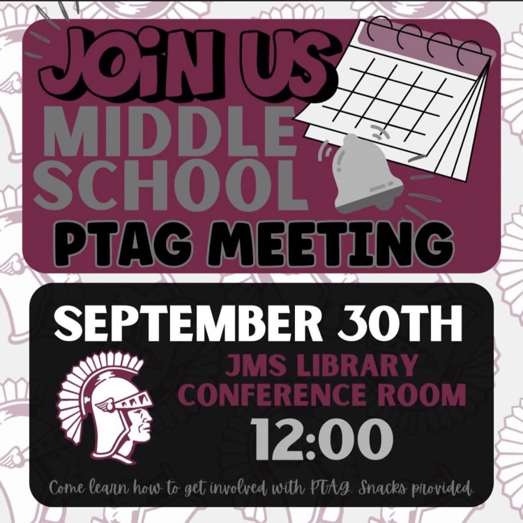 PTAG meeting flyer