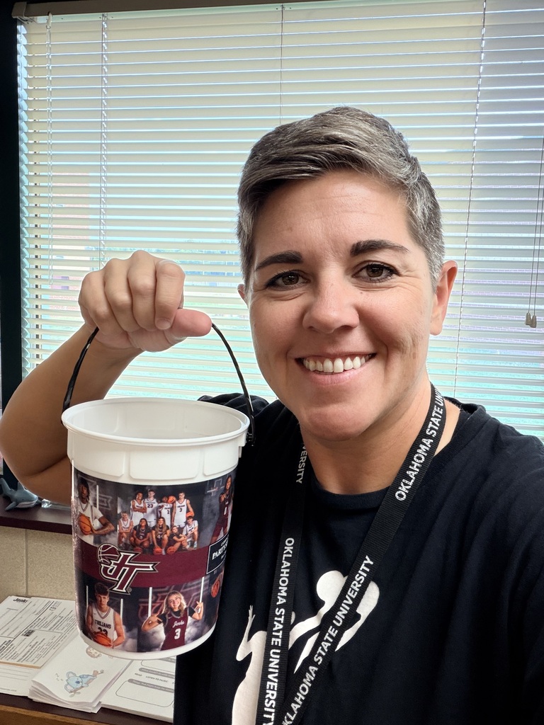 Mrs. Taylor holding her "not a cup"