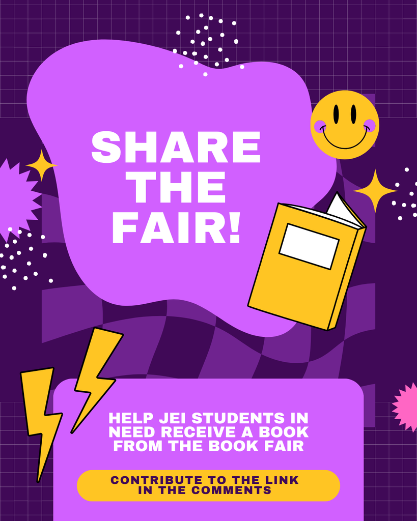 Book Fair contribution flyer