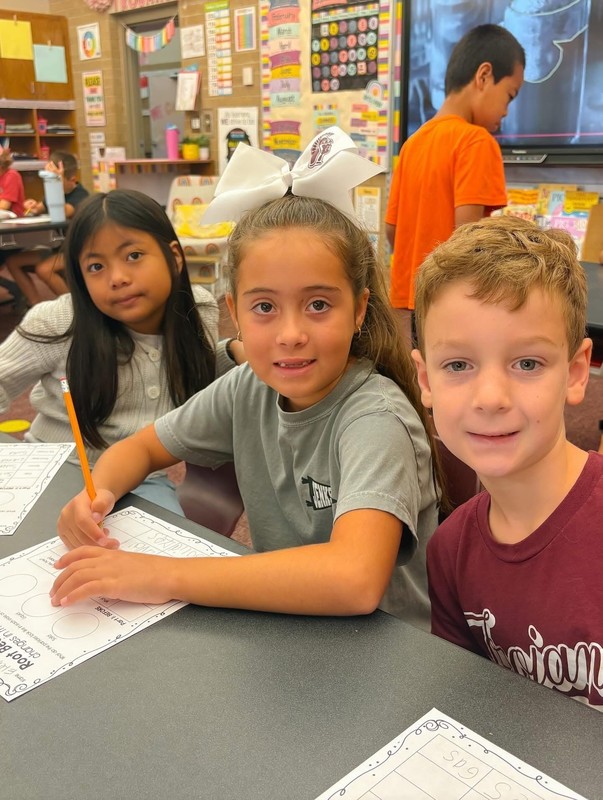 Working Hard on their experiment