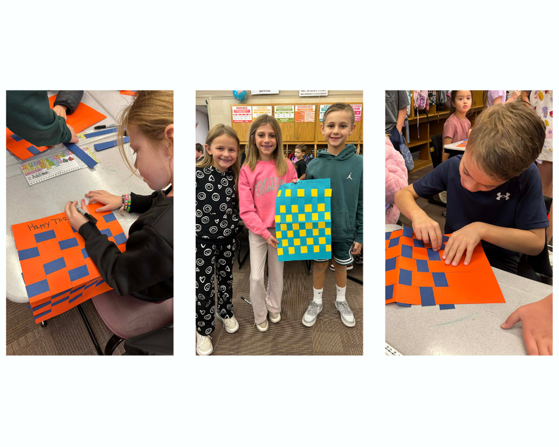 Students working on projects